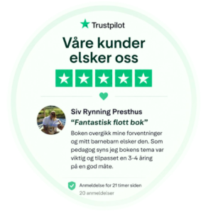 Trustpilot: Våre kunder elsker oss – 5 av 5 stjerner